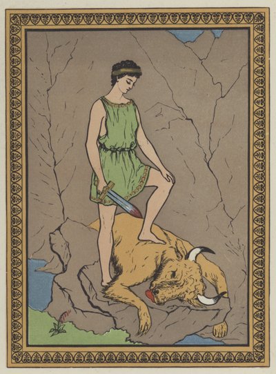 Theseus und der Stier von English School